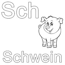 Ausmalbild Buchstaben Lernen Kostenlose Malvorlage Sch Wie Schwein Kostenlos Ausdrucken Buchstaben Lernen Ausmalen Und Ausmalbilder