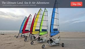 Ride A Wind And Sail A Powered Go Kart With Blokart Heaven Go Kart Safari Adventure Christmas Comics