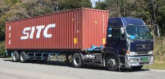 Image result for 海コントレーラー