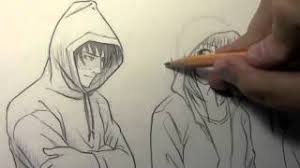 How to wear a chain with a hoodie. How To Draw A Person Wearing A Hoodie Drawing Tutorials