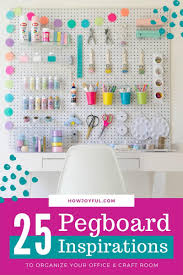 Measuring tape — i found all of these at michaels (brand is artmind) led clip mini string lights. 25 Pegboard Inspirations To Organize Your Office