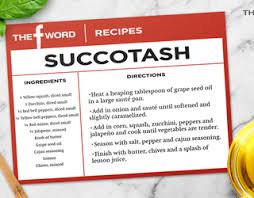 Our recipe cards and shopping lists are here to help you cook this week's featured dish — veal marsala with wild mushroom ragout, green beans with. The F Word Recipes Spiced Alaskan King Salmon With Succotash And Smashed Potatoes