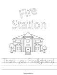 2) click on the coloring page image in the bottom half of the screen to make that frame active. Thank You Firefighters Coloring Page Twisty Noodle