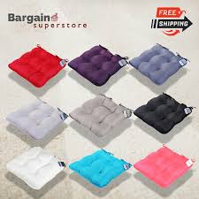 Create fabulous custom cushions for kitchen barstools or chairs with these instructions from hgtv.com. Garden Dining Chair Kitchen Seat Cushions Pads Tie On Straps Thick X 1 2 4 6 Ebay