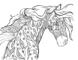The Amazing World Of Horses Adult Coloring Book I Cindy Elsharouni Rajzok Otletek Rajzolashoz Lovak