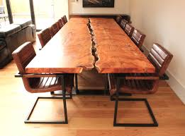 Live edge lonan 80'' dining table. Yew Table With Black Steel Legs For L S Jonathan Field Contemporary Bespoke Furniture