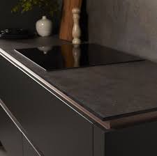 The dark grey kitchen island cabinets are contrasted perfectly with white countertops, the island worktop is made from quartz which has a. Kitchen Worktops Most Popular Kitchen Countertop Materials