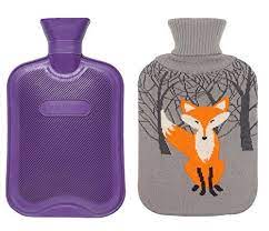 Premium Classic Rubber Hot Water Bottle W Cute Knit Cove Https Www Amazon Com Dp B01kslpks2 Hot Water Bottle Heating Pad For Cramps Water Bottle Reviews