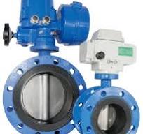 EPDM Seat Ductile Cast Iron Body Double Flange Center Line ...