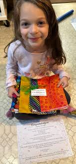 4-h cloverbud starts sewing project