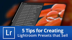 The best way one beginner can master adobe lightroom is through presets. 5 Tips For Creating Lightroom Presets That Sell Farbspiel Photography