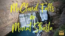 McCloud Falls & Mount Shasta 4k video. - YouTube