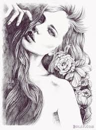 صور بنات مرسومة حديثة 2020 اروع صور رسومات البنات رسومات بنات كيوت Art Portrait Drawing Drawings