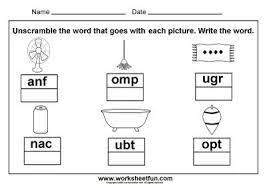 The word families an, ap & at are a good phonics group to start with. Worksheetfun Free Printable Worksheets 3 Letter Words Unscramble Words Three Letter Words