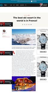Read lifestyle articles from the new york daily news. Gq Magazine The Best Ski Resort In The World Is In France World Ski Awards