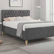 chesterfield storage bed grey dunelm padded headboard bedroom grey bedding storage bed