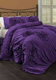 Purple Rosette Comforter Comforter Sets Purple Comforter Purple Bedding