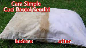 Selain material isian bantal, anda juga perlu. Serbuk Ajaib Untuk Menghilangkan Jamur Dan Noda Berat Pada Bantal Dan Pakaian Cara Mencuci Bantal Youtube