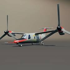 Agustawestland Aw 609 Vtol Aircraft 3d Model Flatpyramid 3d Model Ds 3d Aircraft