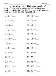 This page includes rounding worksheets, a scoot games with task cards, and rounding hundreds charts. Rounding And Estimation Worksheets To The Nearest 10 3rd Grade Math 2nd Grade Math Third Grade Math