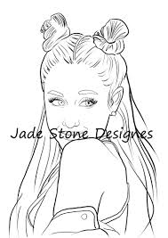 Grand blue mountains clipart mt everest easy to draw. Draw So Cute Coloring Pages Ariana Grande Novocom Top