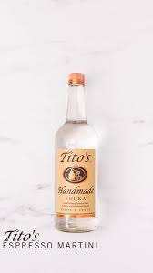 Tito S Espresso Martini Video Recipe Video Espresso Martini Christmas Drinks Vodka Drinks