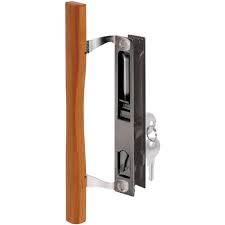 3 ways to add a barn door lock to a sliding door for privacy and security, how to install them, which type works best and what to avoid. Prime Line C 1032 Keyed Sliding Glass Door Handle Set A Replace Old Or Damaged