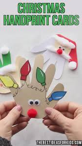 Christmas Handprint Cards The Best Ideas For Kids Video Video Christmas Cards Kids Christmas Crafts Crafts