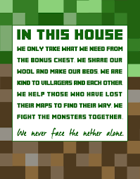We're taking a look at some cool minecraft house ideas for your next build! Fun Room Decor For Minecraft Lovers Kite Kid Mama
