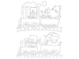 Things that go colouring book with the learning bugs : Steam Train Choo Choo Free Hd Printable Activities Richwald Club