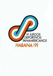 La Habana Vivio La Fiesta De Los Juegos Panamericanos En 1991 American Games Volleyball Posters Sport Team Logos