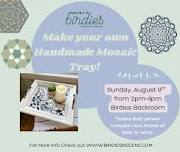 Mosaic Tray Making Class