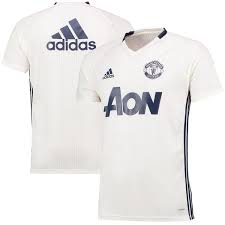 Manchester United Adidas 2017 18 Training Jersey White Navy 43 99 Adidas 2017 Manchester United Jersey