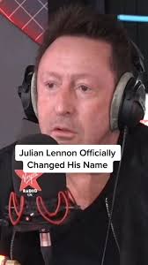 Julian Lennon Officially Changed His Name #julianlennon #johnlennon  #heyjude #thebeatles