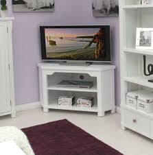 Tv stands come in a wide variety of shapes, sizes, and styles, so take these factors into consideration when planning your design. White Corner Tv Stand You Ll Love In 2021 Visualhunt