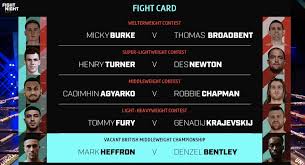 Rumble in dar 2 let battle commence iv mathieu germain vs steve claggett ii from russia with glove: Boxing On Bt Sport On Twitter Friday Night Fight Night We Re All Set For A Great Night Of Entertainment Finishing With Heffronbentley2 Tune In To Bt Sport 1 Hd Now