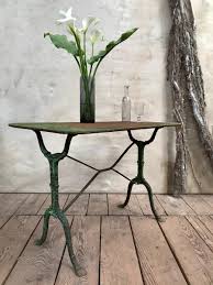 The metal stool is a recent thrift store purchase for $8. Painted Metal Garden Table Eric Bienaime Recent Added Items European Antiques Decorative