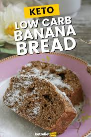 Keto Banana Bread With Almond Flour Recipe Keto Banana Bread Low Carb Recipes Dessert Banana Bread