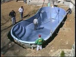 Build Your Own Swimming Pool Start To Finish Youtube Fiberglass Swimming Pools Pool Installation Viking Pools