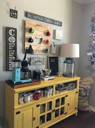 Coffee Bar The Coffee Corner In Your Home Kitchen Coffee Bar Home Coffee Room Diy Coffee Bar