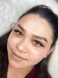 How to make brow tint adhere to skin?