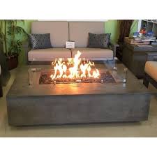 Enjoy Crisp And Cool Evenings With Friends Around Our Tavola Modern Concrete Outdoor Fire Pit The Rectangl Backyard Fire Fire Pit Table Outdoor Fire Pit Table