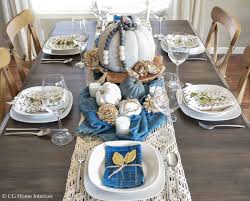 Here's how to create a proper place. Simple Thanksgiving Table Decor