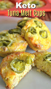Spicy Keto Tuna Melt Cups Recipe Tuna Dishes Tuna Melts Food