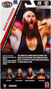 Braun strowman weight 175kg or 385 pound. Amazon Com Wwe Top Picks Braun Strowman Elite Collection Figure Toys Games