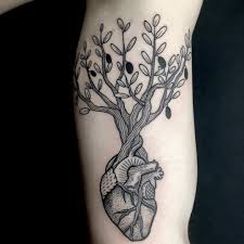 Check spelling or type a new query. My Oliver Tree Growing Out Of A Heart By Melle Alyx Mtl Tattoo Montreal Canada Tattoos