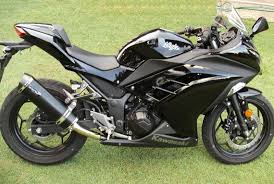 Aesthetically, the kawasaki ninja 300 bs6 is exactly the same as the old version. Kawasaki Ninja 300 2013 Black Oval Carbon Outlet Road Legal Exhaust Can Ebay