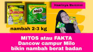 Mereka yang memiliki kulit sensitif mungkin akan mengalami beberapa gejala efek samping mulai dari yang paling ringan hingga yang berbahaya. Mitos Atau Fakta Dancow Dicampur Milo Bikin Gemuk Badan Cara Menambah Berat Badan Dengan Cepat Youtube