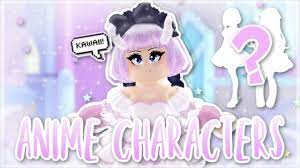 Recreating ANIME CHARACTERS in Royale High! | Roblox Royale High - YouTube