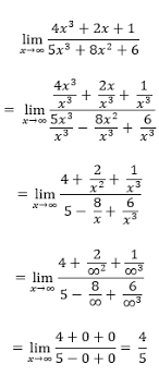 Limit Tak Hingga Beserta Contoh Dan Pembahasan Kalkulus Matematika